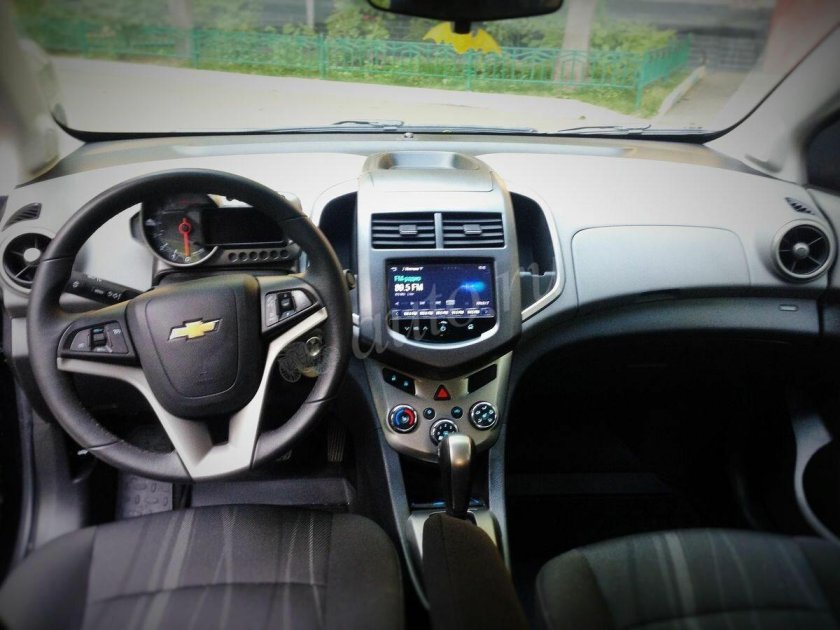 Chevrolet Aveo 2014 салон