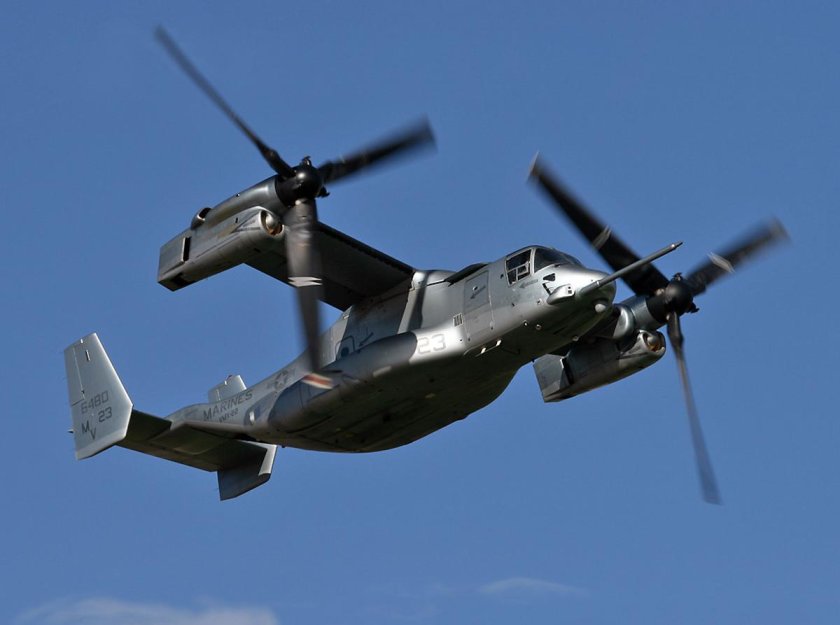 Американский двухвинтовой вертолет