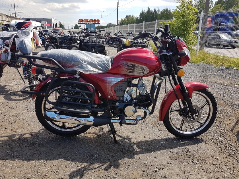 Мопед Альфа спорт 110