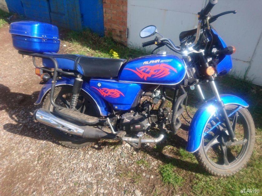 Альфа спорт 110 зад