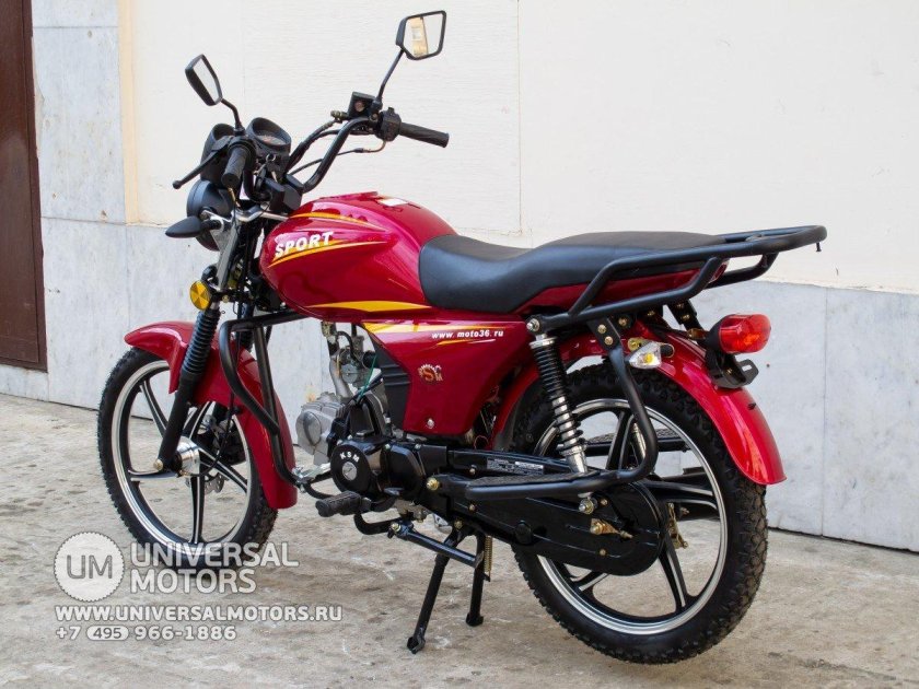 Мотоцикл Альфа 110 кубов