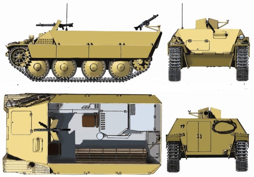 БТР на базе т-60