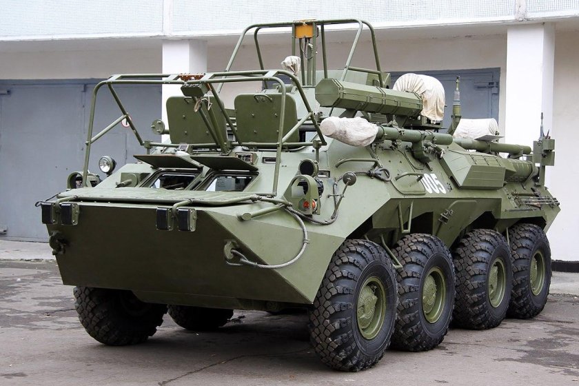 Р-166-0.5 на базе БТР-80