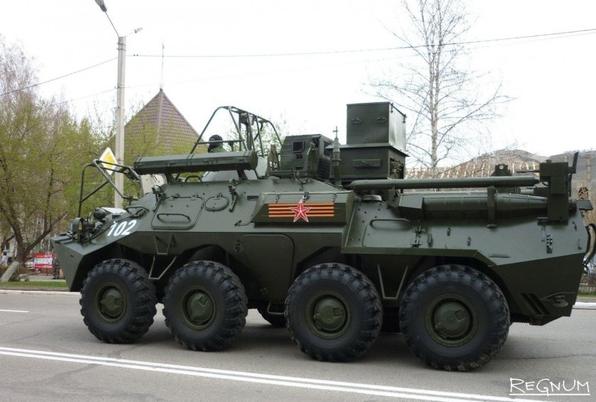 БТР 80 радиостанция р 166