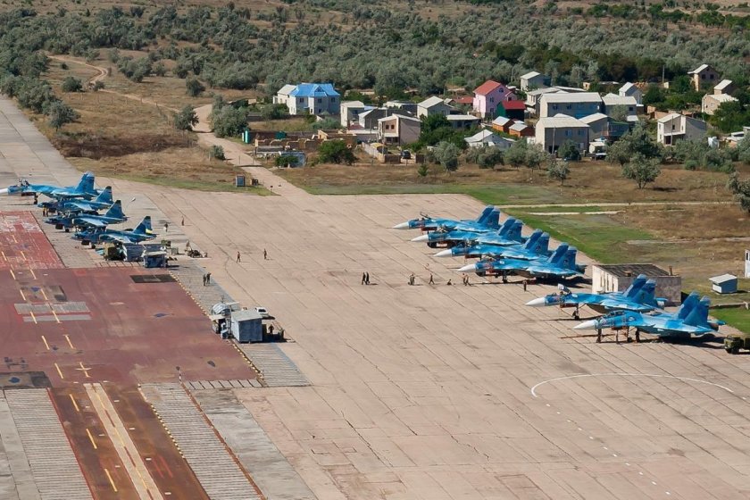 Аэродром Бельбек в Крыму