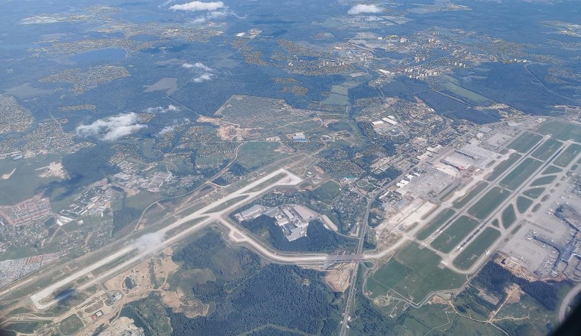 Аэропорт Шереметьево ВПП-3