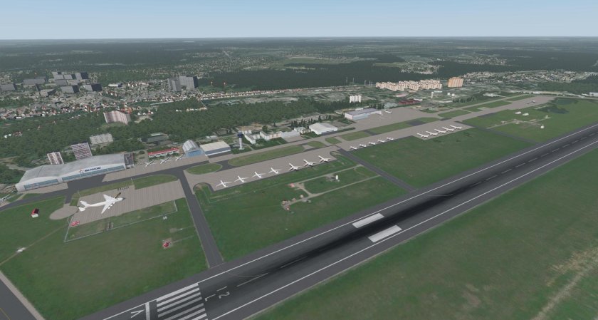 Чкаловский аэродром Щелково