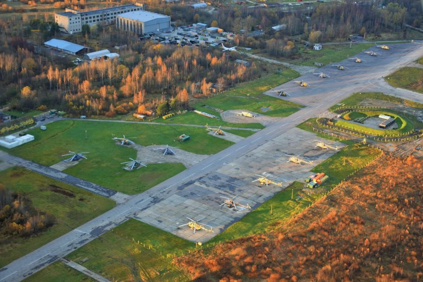 Военный аэродром Пушкино