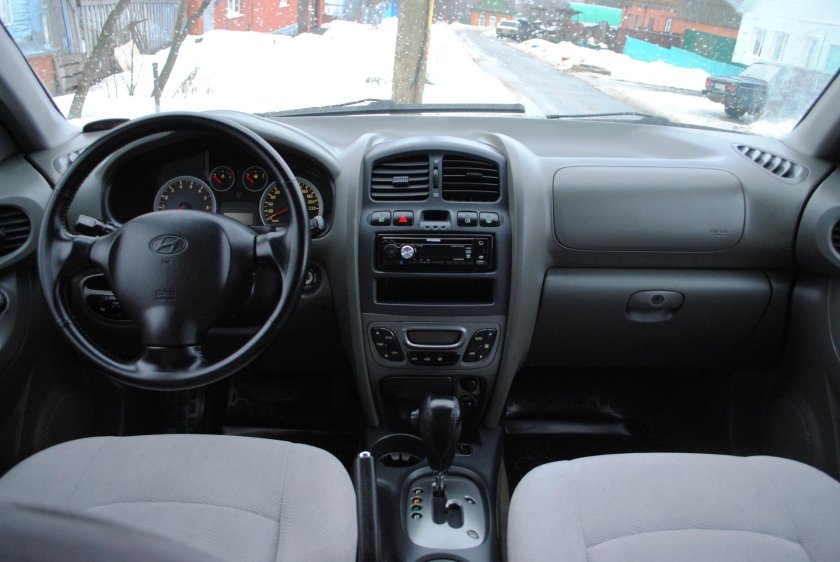 Hyundai Santa Fe Classic 2008 салон