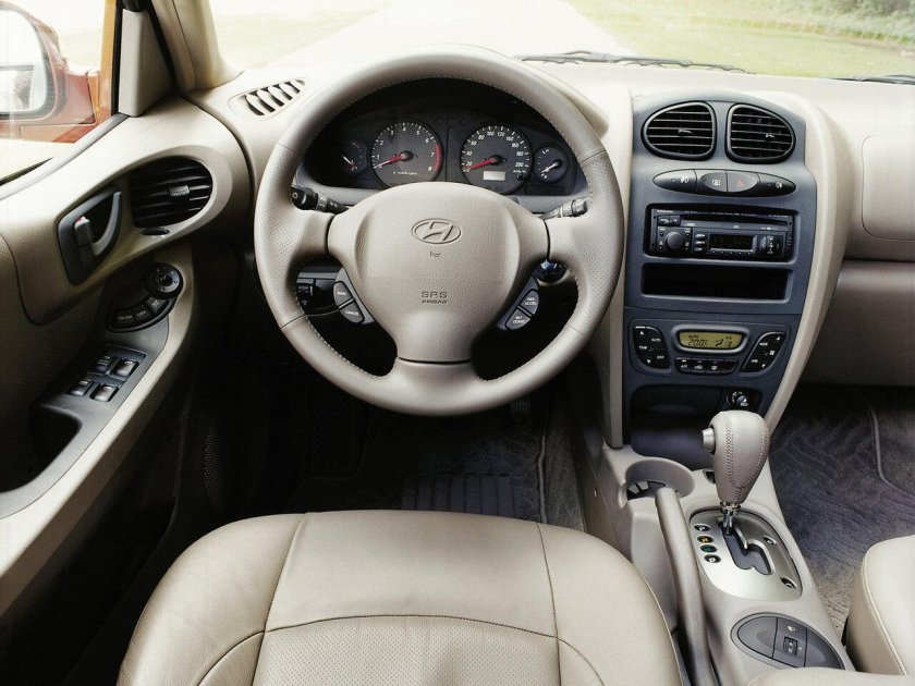 Хендай Санта Фе 2005 салон