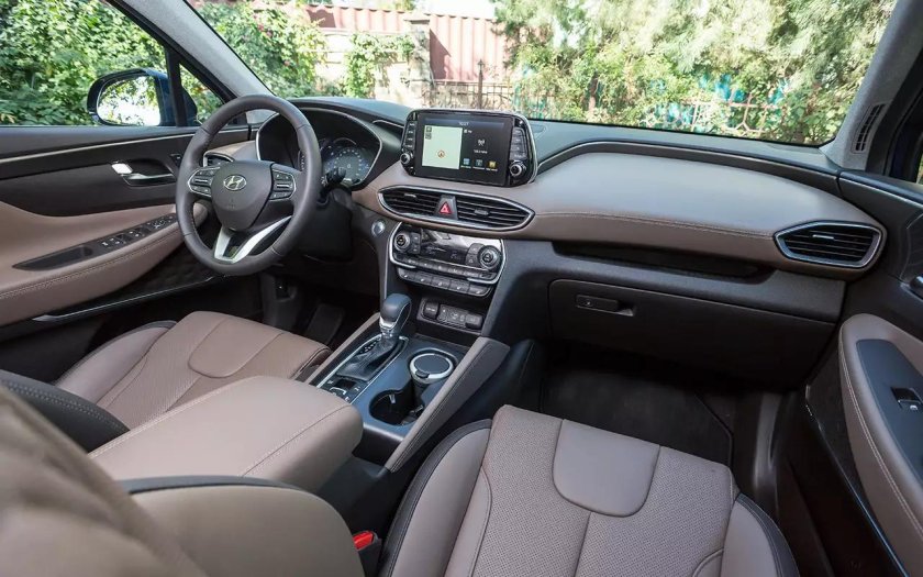 Hyundai Santa Fe 2022 салон