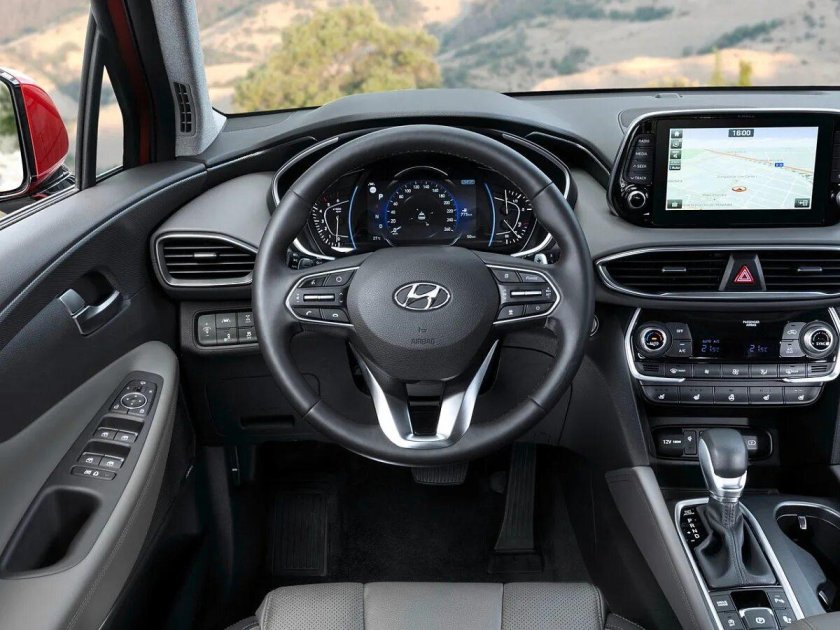 Hyundai Santa Fe 2020 салон