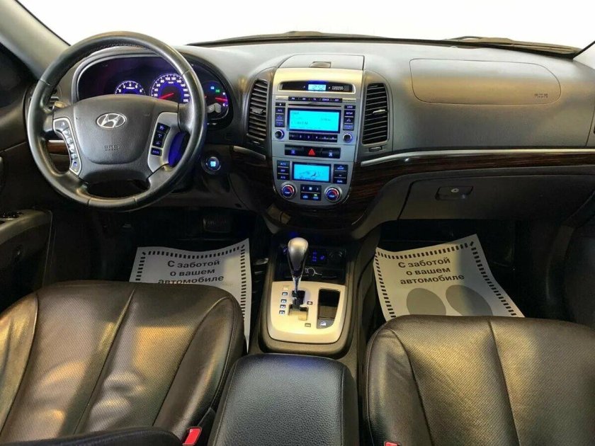 Хендай Санта Фе 2009 салон