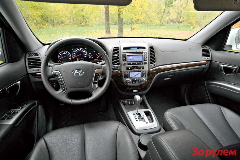 Hyundai Santa Fe 2011 салон