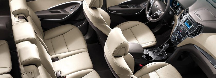 Hyundai Santa Fe 2013 салон