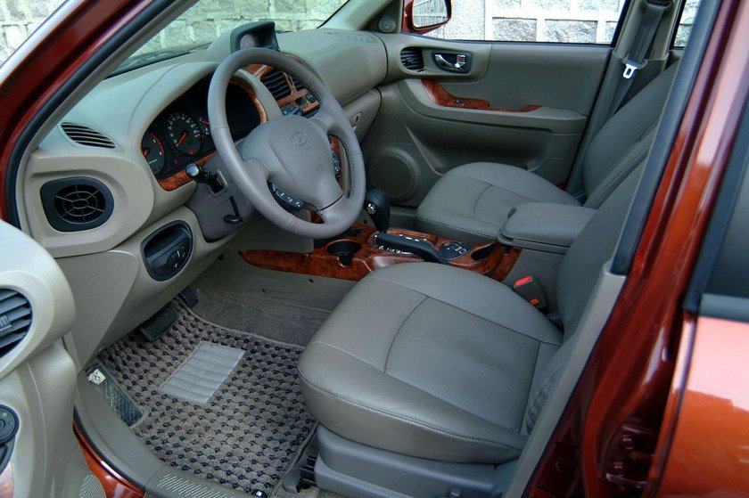 Hyundai Santa Fe, 2002 салон