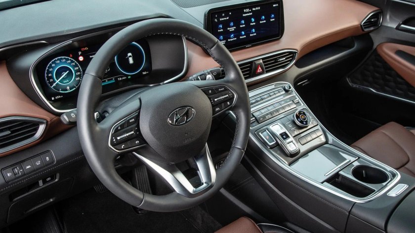 Хендай сантафе 2022 салон