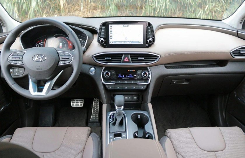 Hyundai Santa Fe 2018 салон