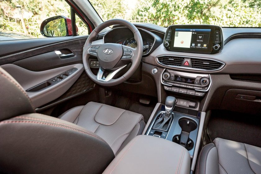 Хендай Санта Фе 2019 салон