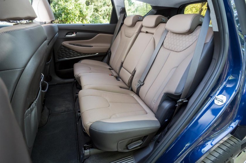 Hyundai Santa Fe задний ряд