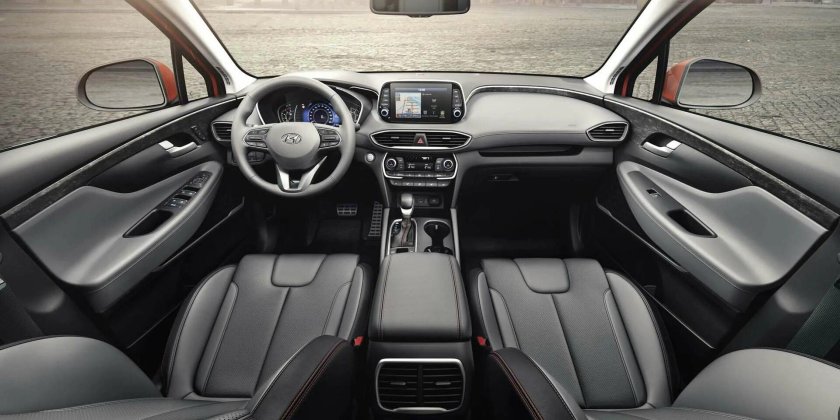 Hyundai Santa Fe 2019 салон