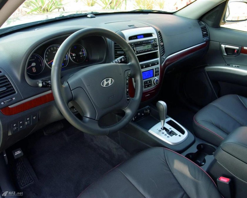 Хендай Санта Фе 2008 салон