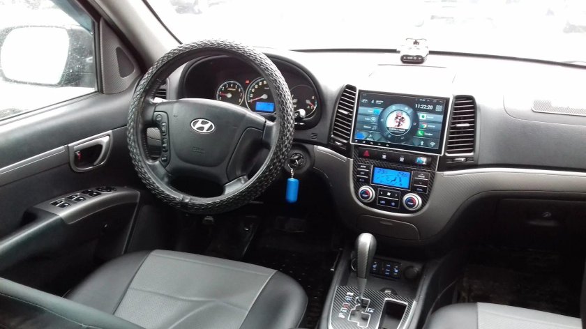 Hyundai Santa Fe 2008 салон