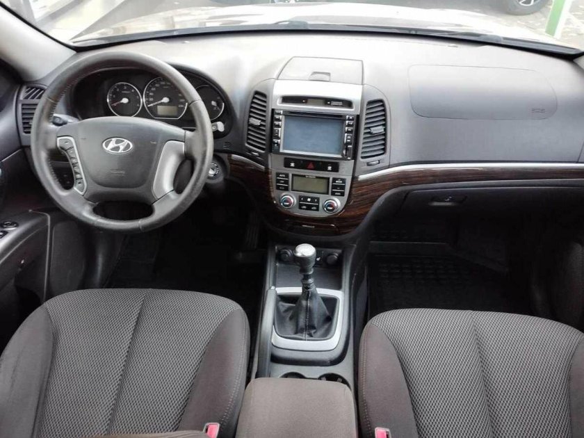 Hyundai santa fe 2011 салон