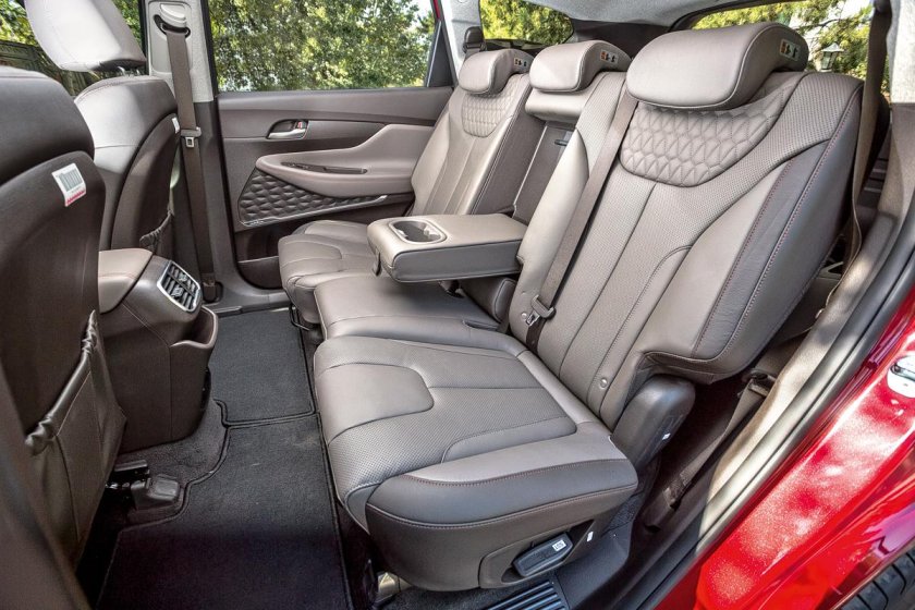 Santa Fe 2022 третий ряд сидений