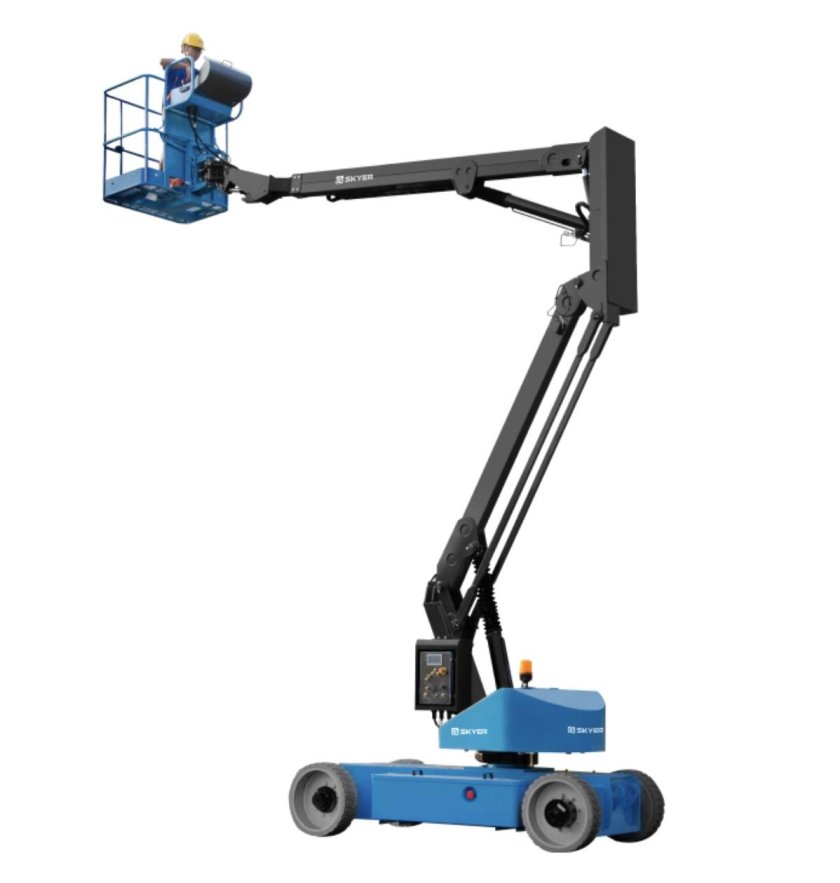 Подъемник самоходный электрический коленчатый