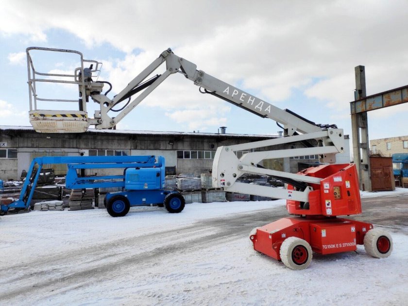 Коленчатый подъемник Haulotte ha 15 IP