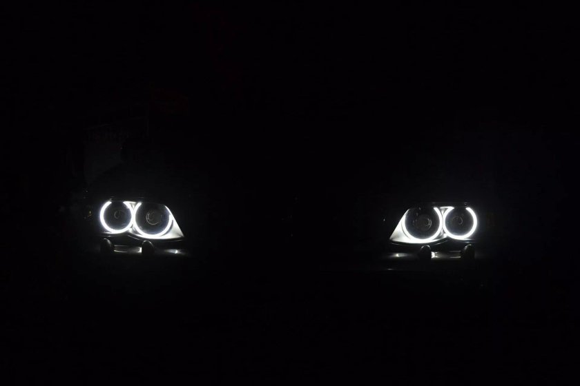 BMW e53 ангельские глазки