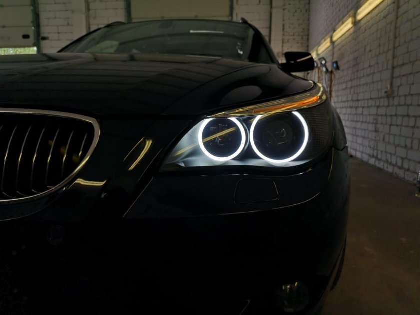BMW 5 e60 глазки