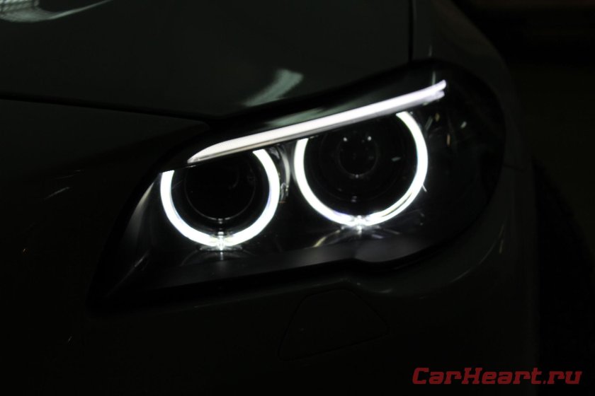 BMW f10 ангельские глазки