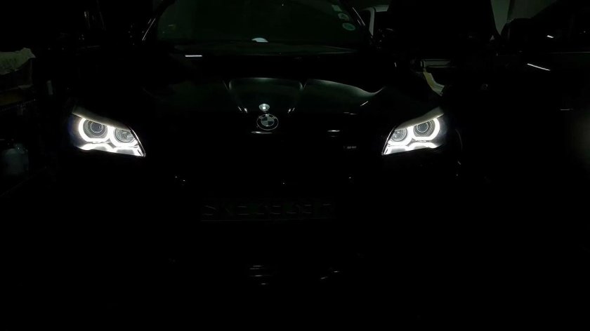 BMW f10 глазки