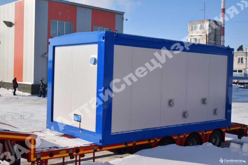 Блок бокс насосной станции