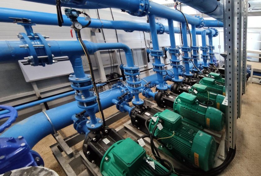 Модульная насосная станция