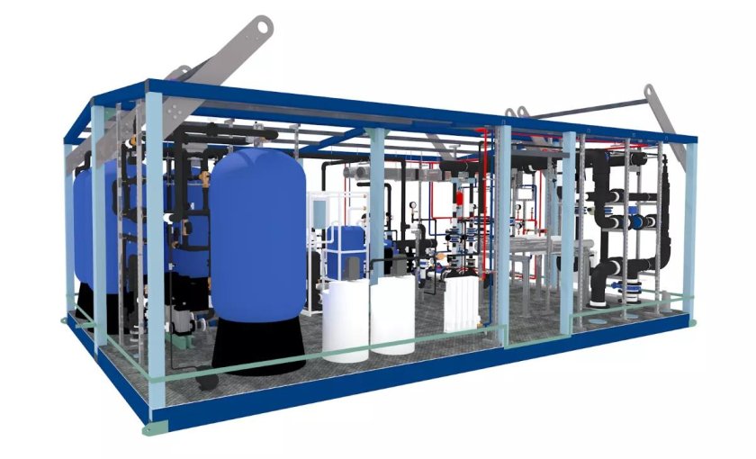 Модульная станция водоподготовки "Вос-240"