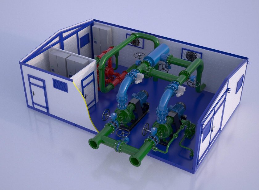 Насосный блок БКНС