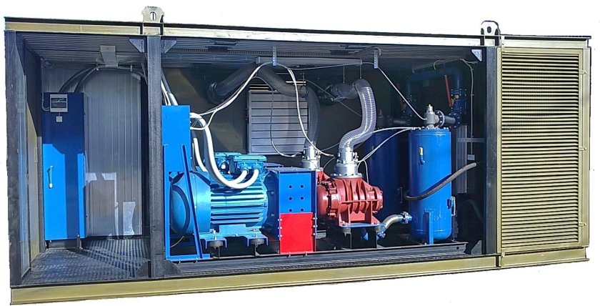 Блок контейнер компрессорный БКК