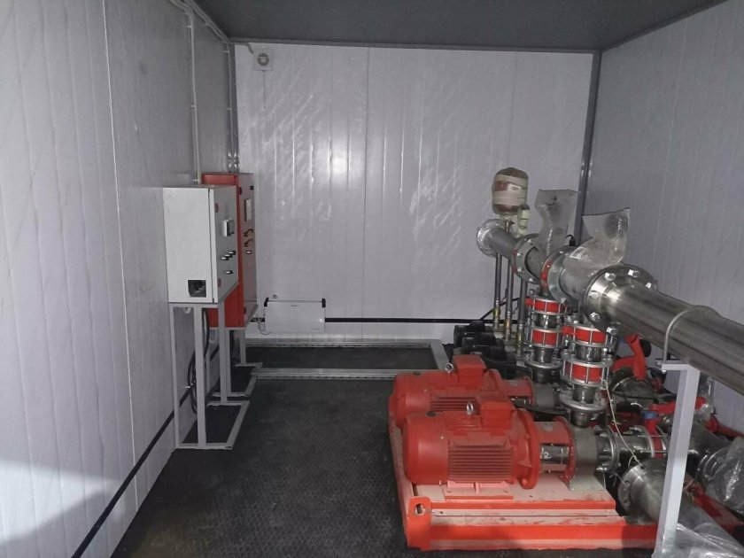 Насосная станция пожаротушения