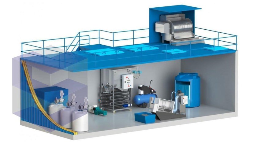 Модульная станция водоподготовки "Вос-240"