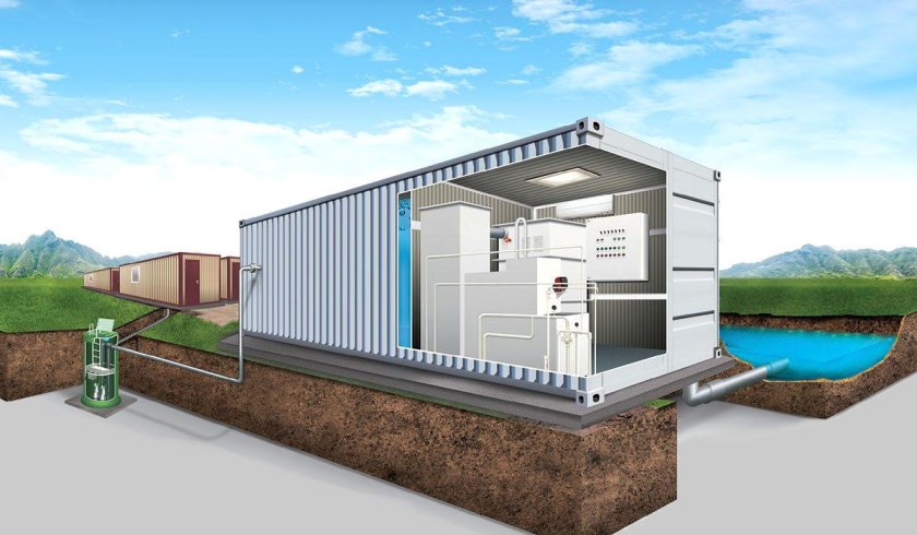 Блочно модульные очистные Аэрком 345