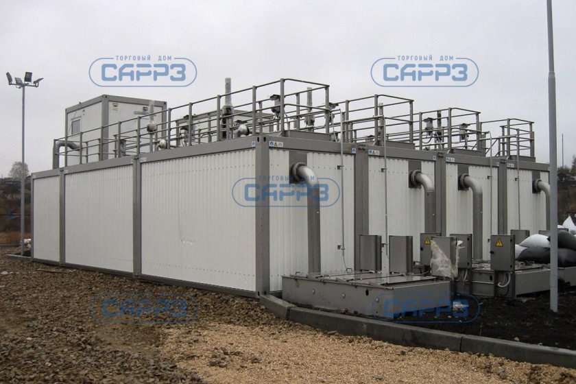 Модульные очистные сооружения Биоток м