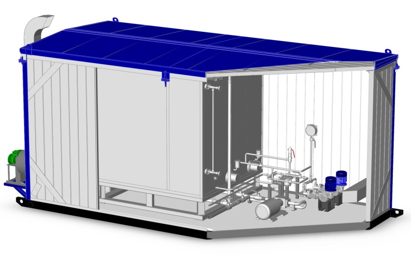 Блок подачи реагента бр-2,5