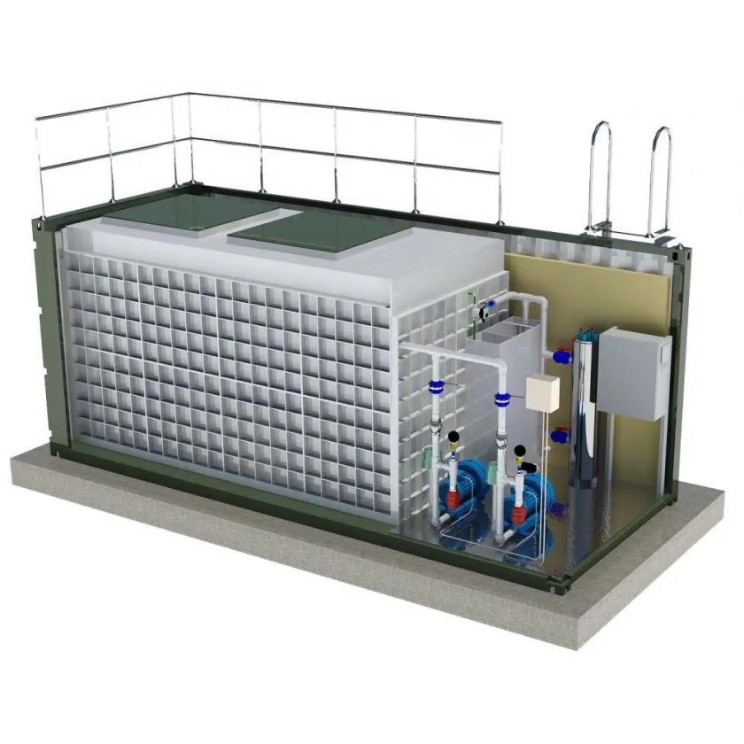 Блочно модульные очистные Аэрком 345
