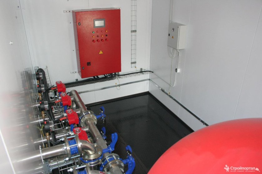 Блочно-модульная насосная станция пожаротушения