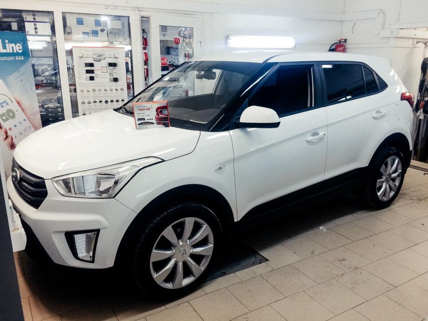 Хендай Крета белая