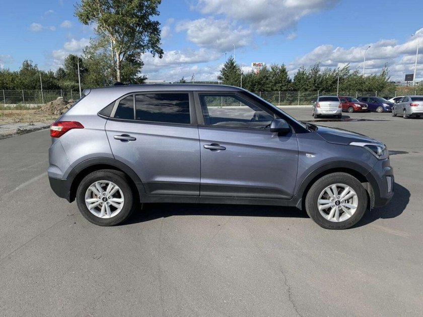 Hyundai creta 2017 серый