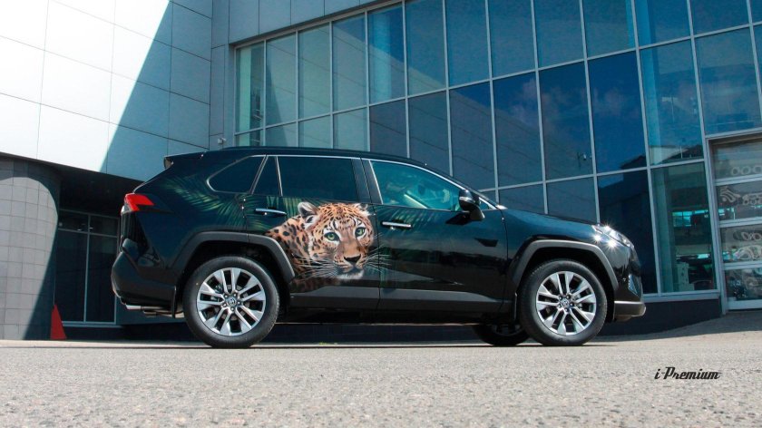 Тойота рав 4 черная